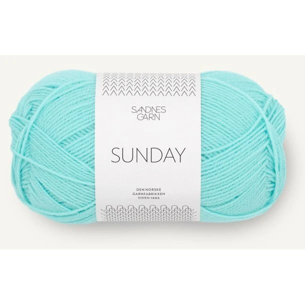 Sandnes Sunday (PetiteKnit) 50 g – 100% merinould, Blå 7720