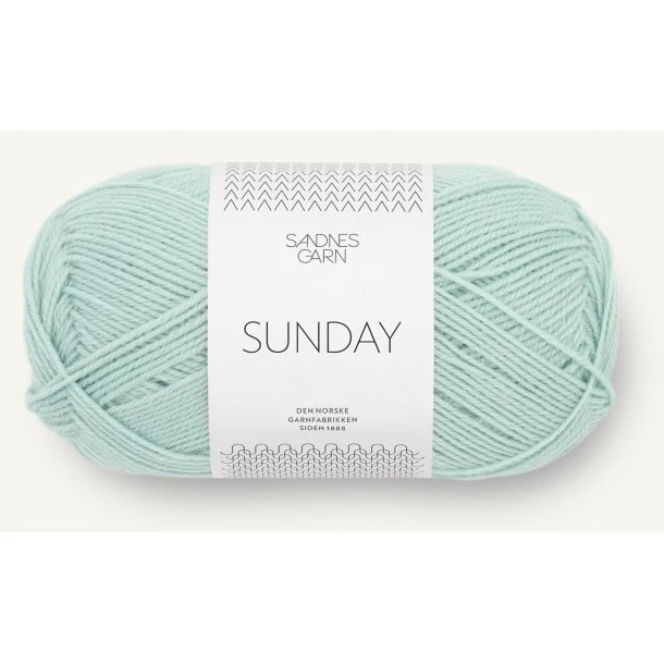 Sandnes Sunday 100% merinould, tynd non-superwash (50 g)