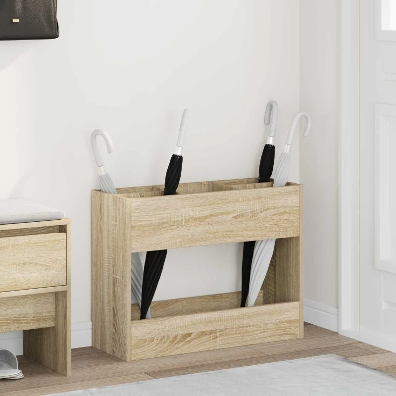 vidaXL Parasolfod Sonoma 65 x 24 x 50 cm Konstrueret Træ