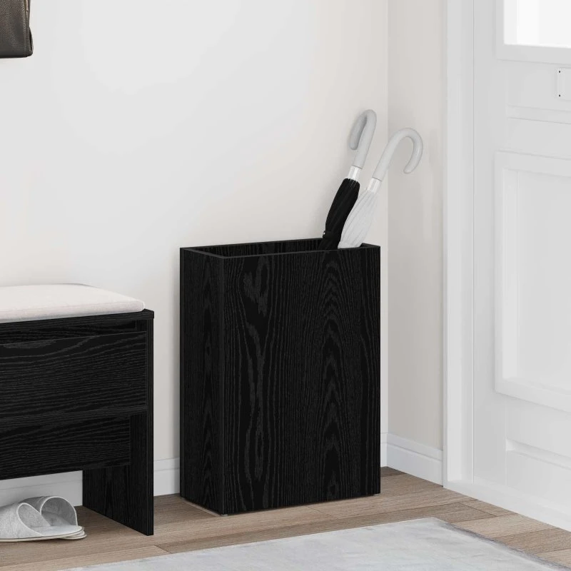 vidaXL Parasolfod Sort 40 x 20 x 55,5 cm Konstrueret Træ