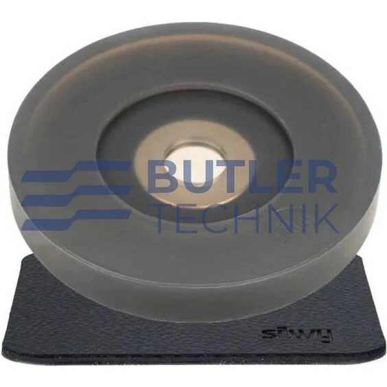 Silwy Magnetisk silikoneadapter til glas med stilk - Antracit