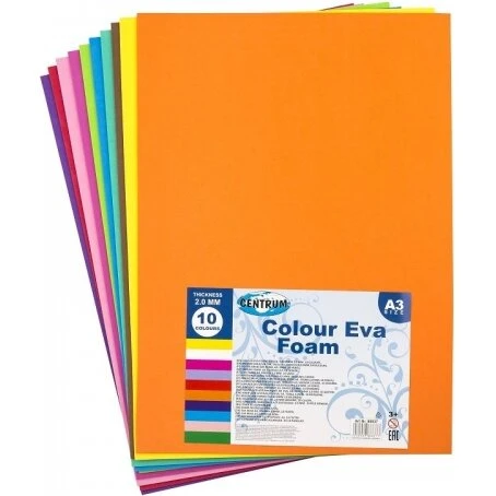 Centrum Skumark A3 2,0 mm - 10 assorterede farver