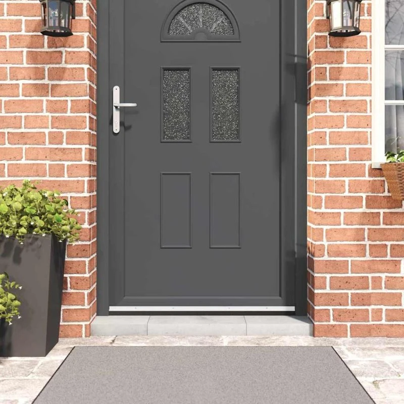 vidaXL Skruemonterede Dørbørste Tætninger 12 stk Hvid 100 cm