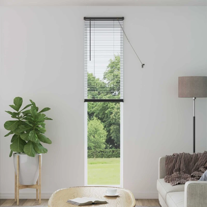 vidaXL Persienner Sølvgrå 213 x 50 cm PVC