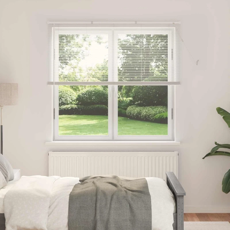 vidaXL Persienner Hvid 150 x 150 cm PVC