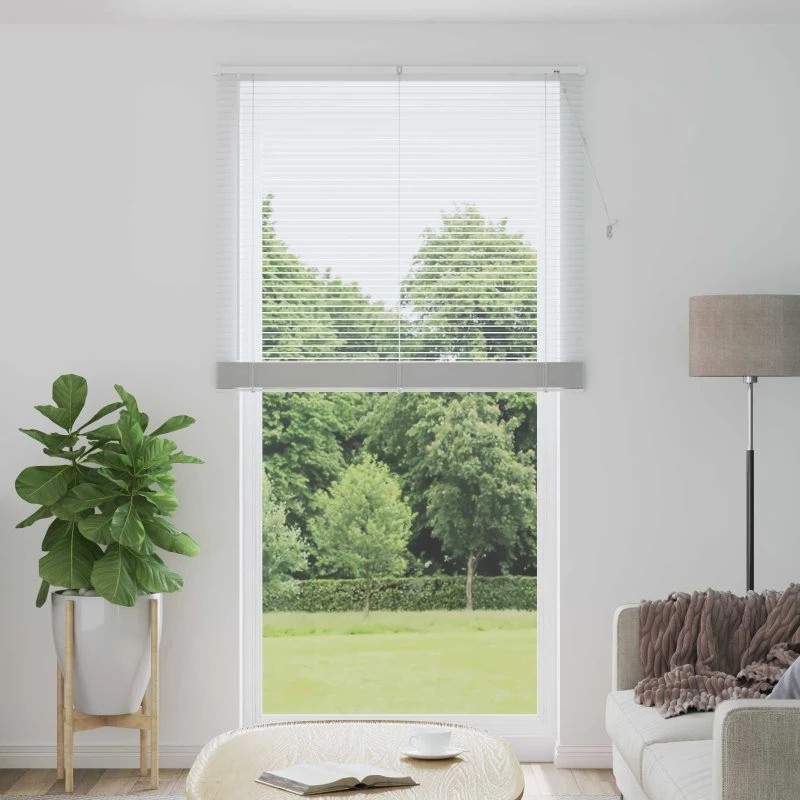 vidaXL Persienner Hvid 213 x 110 cm PVC