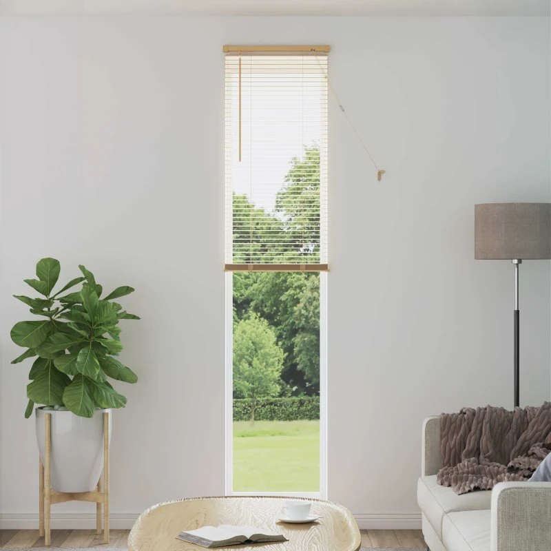 vidaXL Persienner Lys Brun 213 x 50 cm PVC