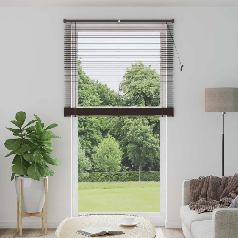 vidaXL Persienner Mørk Brun 213 x 110 cm PVC