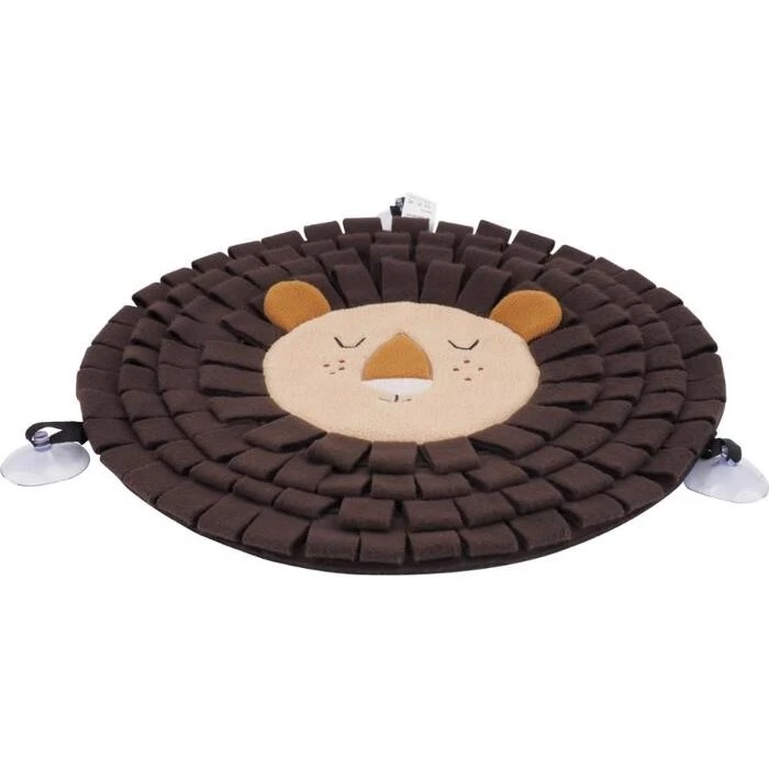 Nordic Paws Lion snusetæppe 47x47 cm til hvalp og små hunde