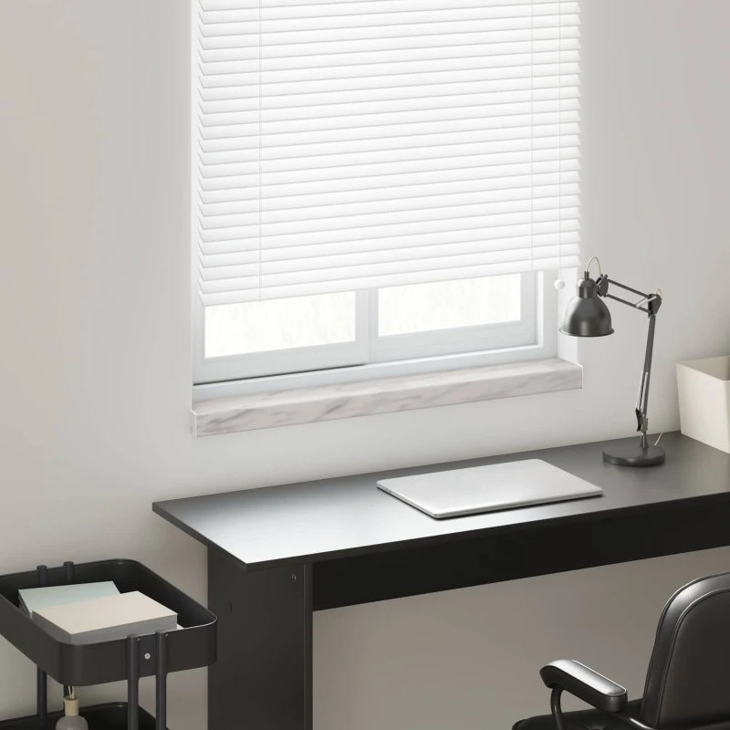 vidaXL Vindueskarm Marmor Tekst -enure 60 x 10 x 4,5 cm PVC