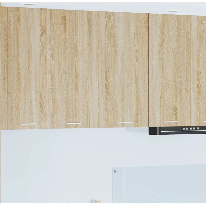 vidaXL Hængeskab Sonoma eg 80 x 31 x 80 cm konstrueret træ