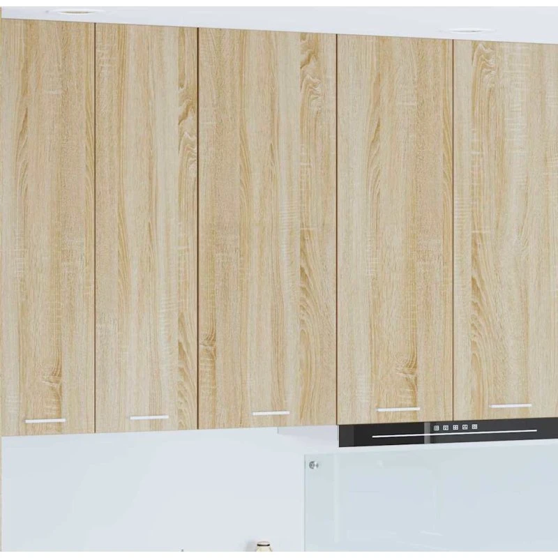 vidaXL Hængeskab Sonoma eg 40 x 31 x 100 cm Konstrueret træ