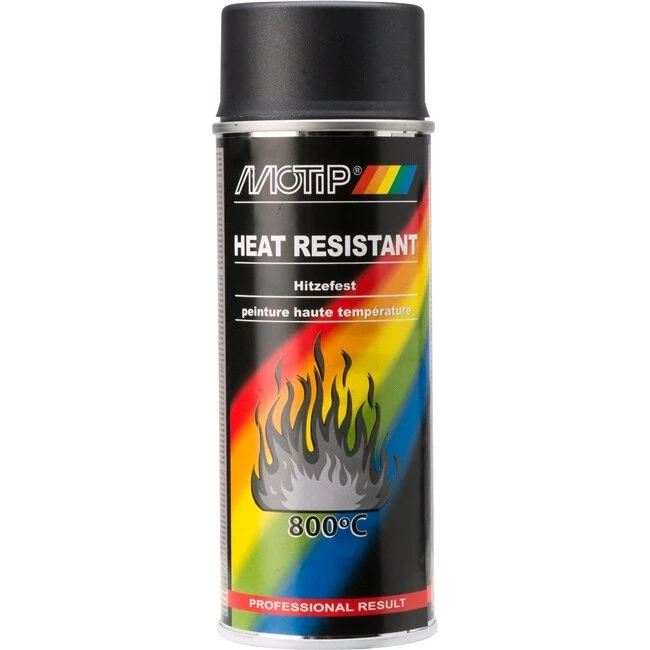 Motip varmebestandig maling Antrazit 400 ml