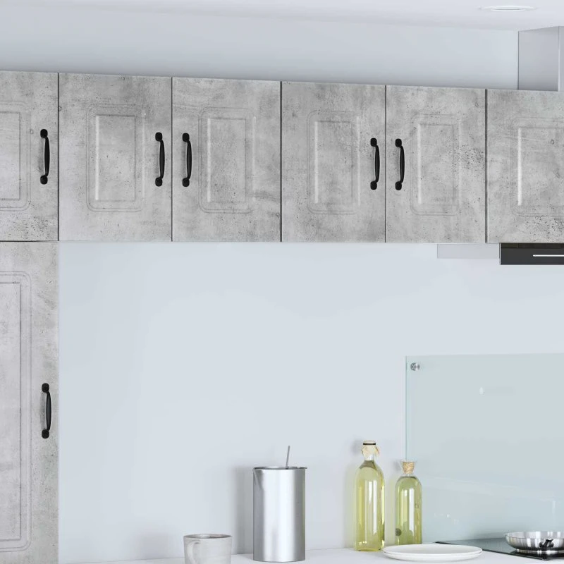vidaXL Køkkenskab Kalmar Beton Grå 60x31x40 cm Konstrueret Træ