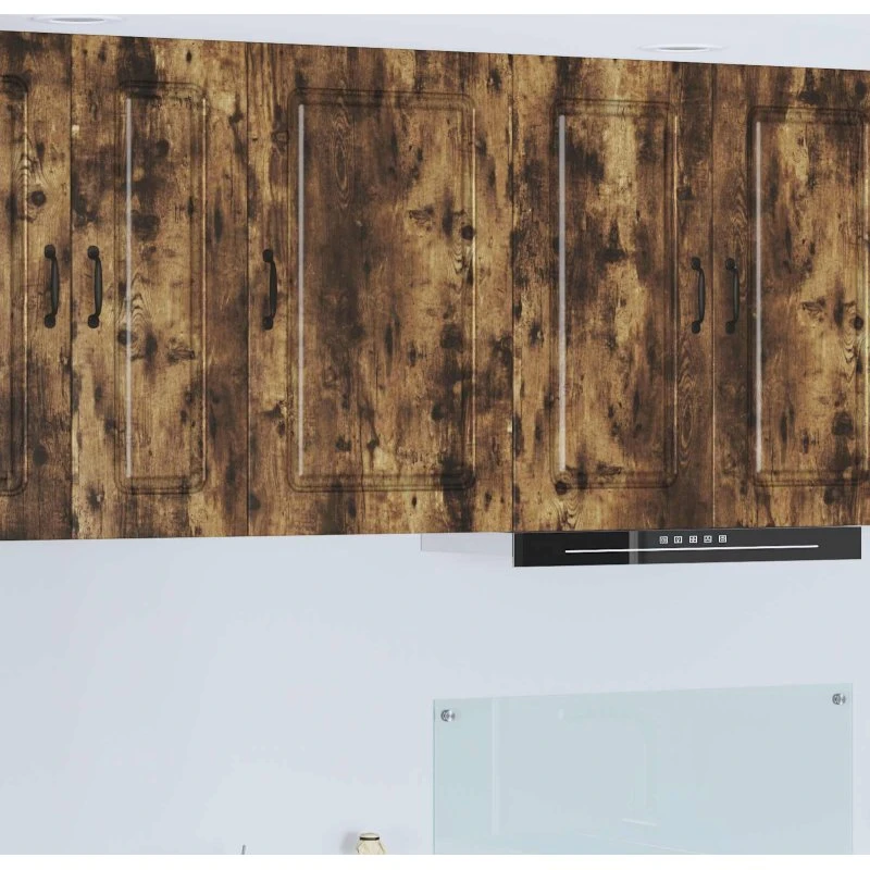 vidaXL Køkkenskab Kalmar Røget Eg 50x31x80 cm Konstrueret Træ