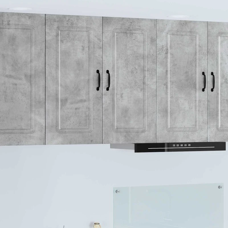 vidaXL Køkkenskab Kalmar Beton Grå 80x31x80 cm Konstrueret Træ