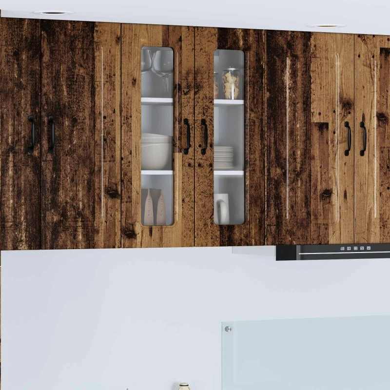 vidaXL Køkkenskab Kalmar Gammelt Træ 60x31x80 cm Konstrueret Træ