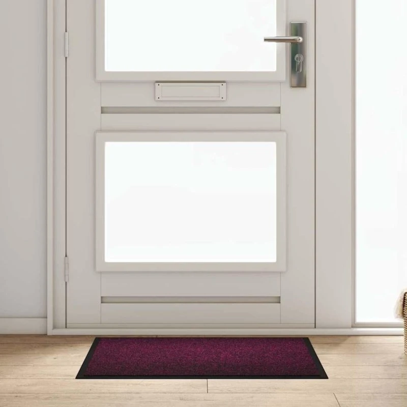 Bordeaux Dørmåtte 60 x 80 cm Teddy Stof