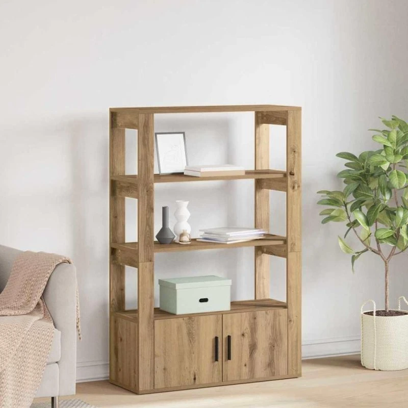 Artisan EG 30 x 80 x 119,5 cm Sidebord i Konstrueret Træ