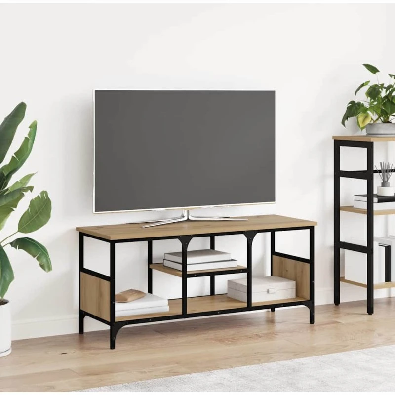 vidaXL TV-skab Artisan Egetræ 100 x 35 x 45 cm