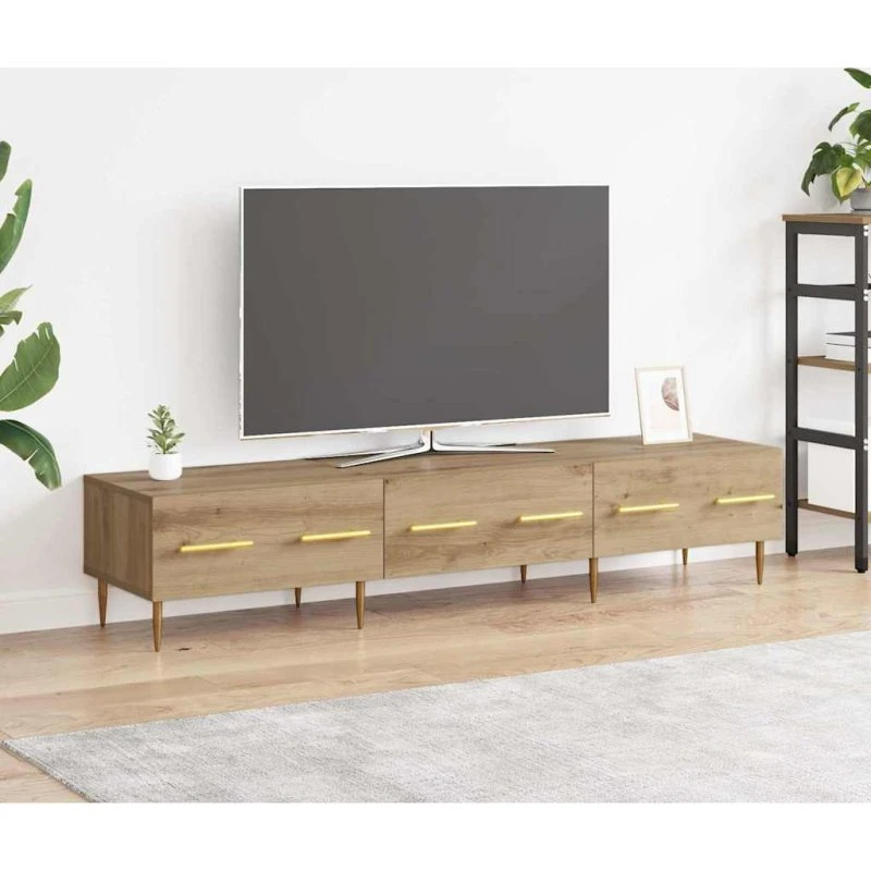 vidaXL TV-skab Artisan Egetræ 150 x 36 x 30 cm