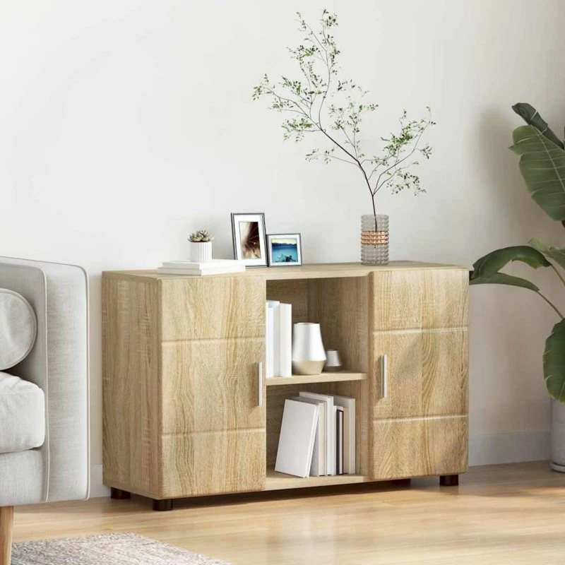 vidaXL Sideboard FLORIN Sonoma eg 88,5 x 30,5 x 55,5 cm