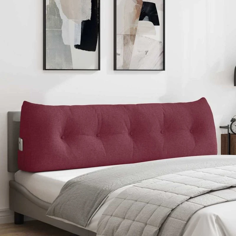 vidaXL Rygpude Vinrød 160 x 24 x 50 cm