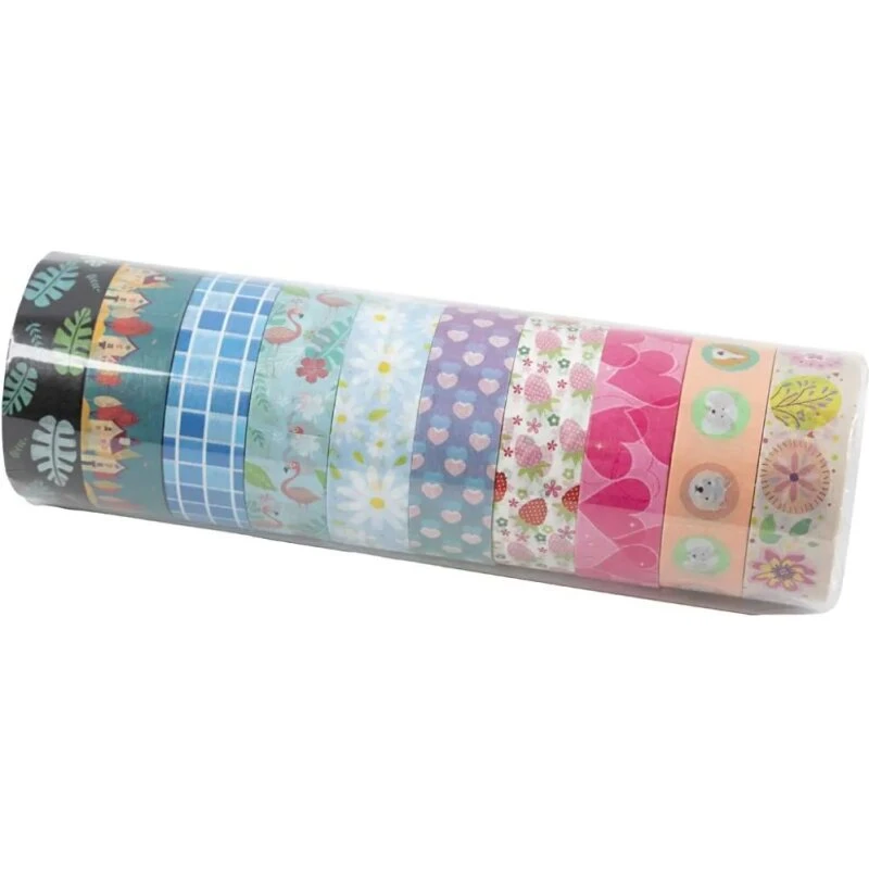 Washi masking tape 15 mm, 10 x 10 m
