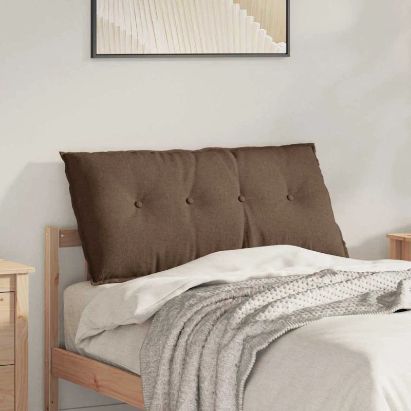 vidaXL Rygpude Brun 100 x 19 x 50 cm
