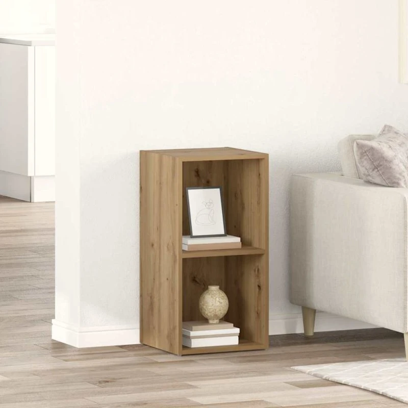 vidaXL Vægmonteret TV-skab Brun 72 x 35 x 37 cm Konstrueret Træ