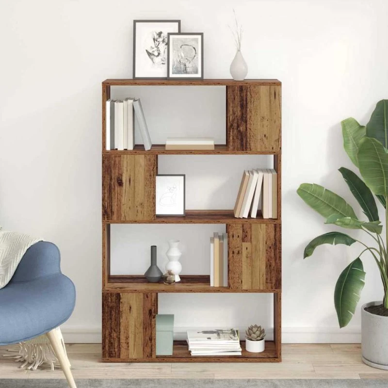 vidaXL Vægmonteret TV-møbelsæt Brun 80x24x125 cm Konstrueret Træ