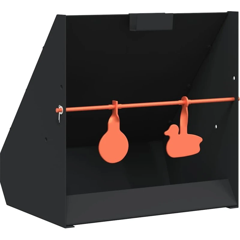 vidaXL Kuglefang Sort 31 x 23 x 31,5 cm Stål