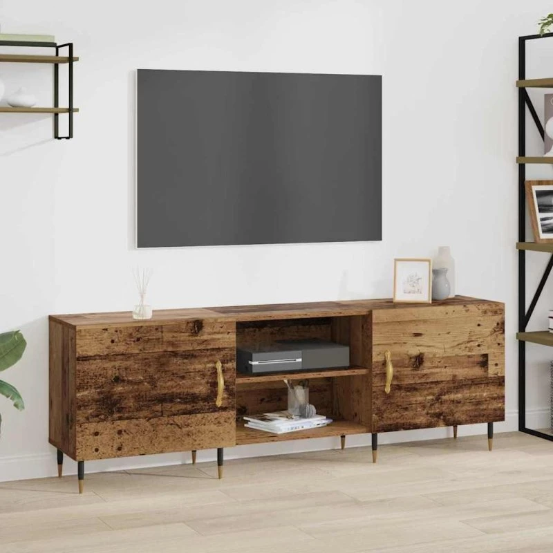 Gammelt Træ TV-skab 150x30x50 cm