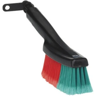 Vikan Autobørste m. vandgennemløb 360 mm, blød/spaltet, sort