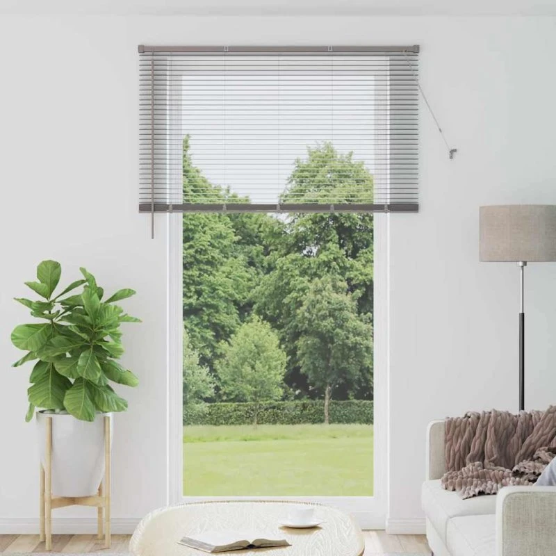 vidaXL Persienner Sølv 220x135 cm Aluminium