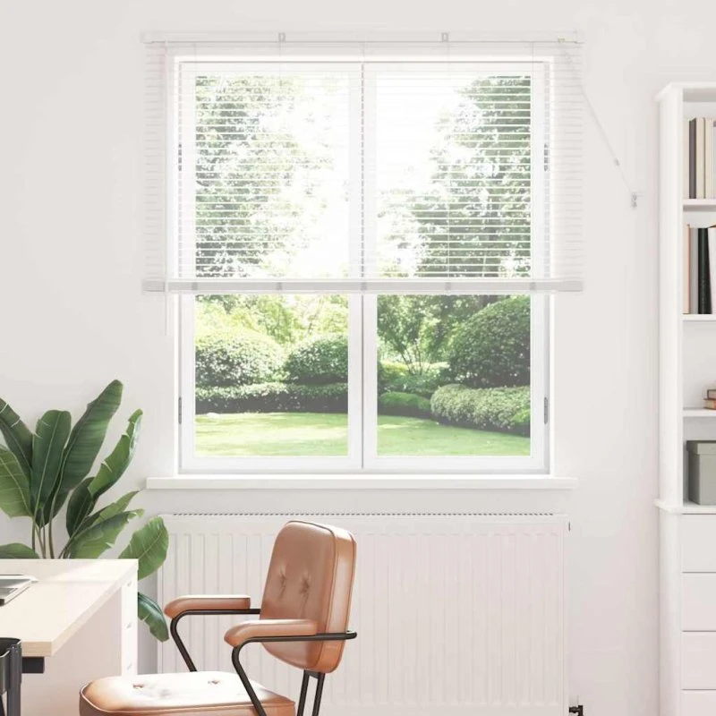 vidaXL Persienner Hvid 175 x 135 cm Aluminium
