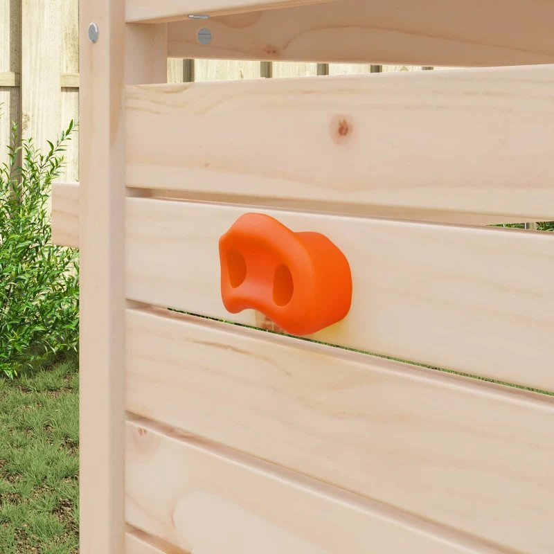 vidaXL Klatgreb 12 stk, Orange, 100 x 67 x 43 mm
