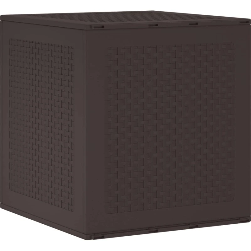 vidaXL Opbevaringskasse Brun 55 x 53 x 57 cm