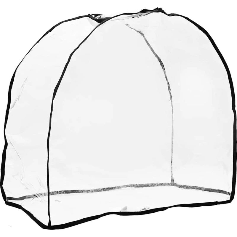 vidaXL Kæledyr Buggydække Transparent 66 x 35 x 59 cm PVC