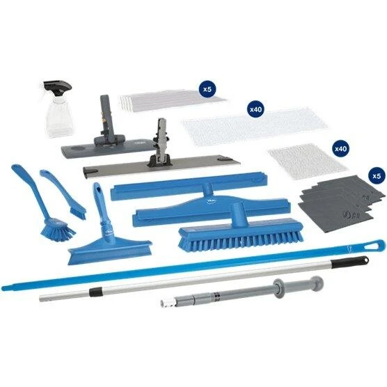 Vikan Startpakke HoReCa 40 cm blå (990129)