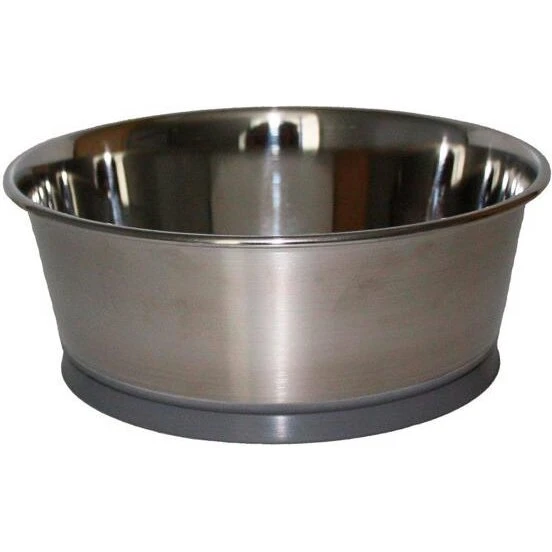 Ozami skål i rustfrit stål med antislip bund