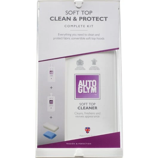 Autoglym Soft Top Clean & Protect 2x500 ml kalecherens