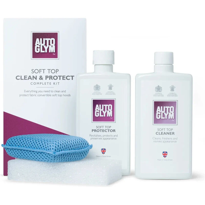 Autoglym Convertible Soft Top Clean & Protect Kit 2x500ml