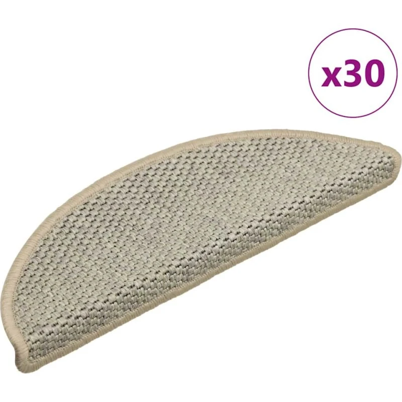 vidaXL selvklæbende trappemåtter 56x17x3 cm lysegrøn