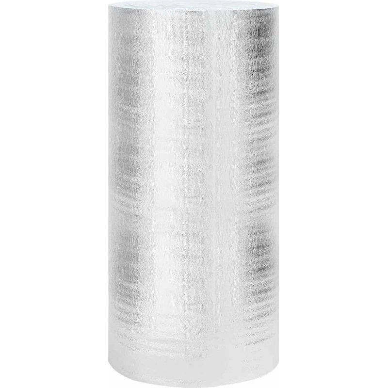 vidaXL Radiatorvarmereflektor Sølv 15 x 1 m Polyethylen