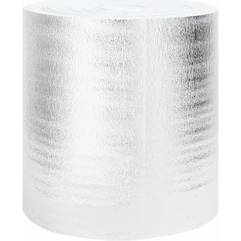 vidaXL Radiatorvarmereflektor Sølv 25 x 0,5 m Polyethylen