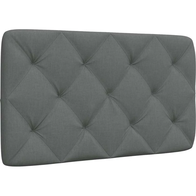 vidaXL Gavlpude 80 cm Mørkegrå Stof