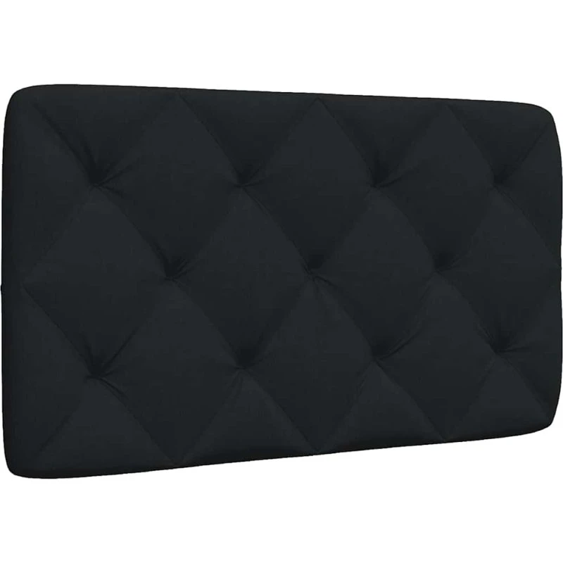vidaXL Gavlpude 80 cm Stof Sort
