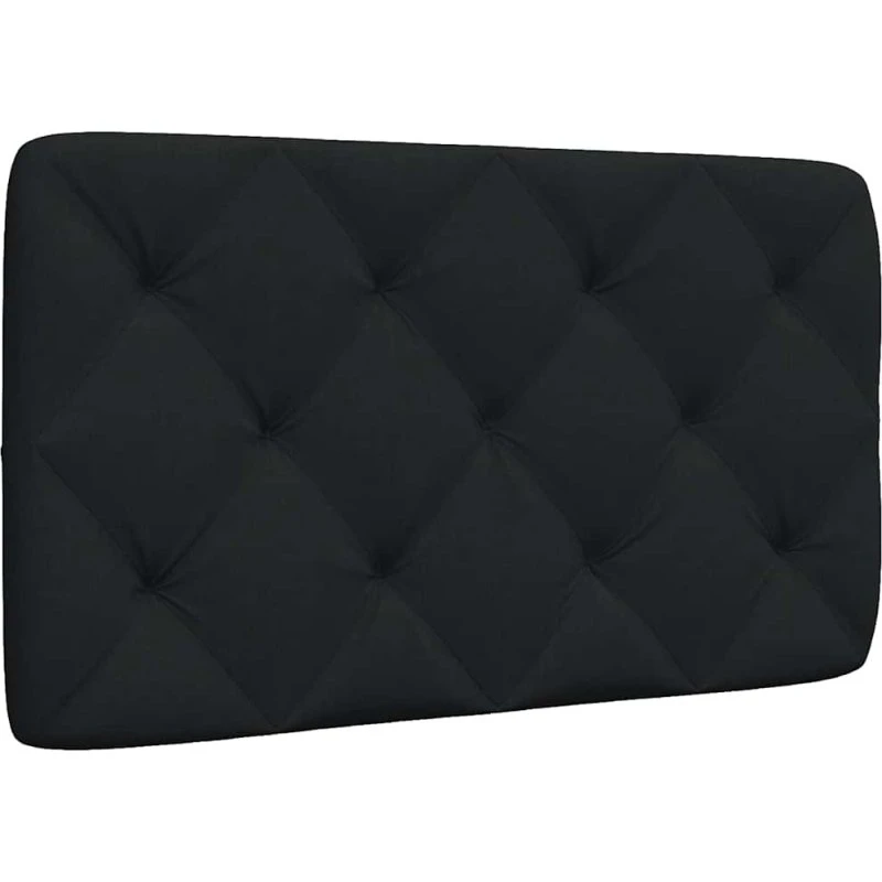 vidaXL Gavlpude 90 cm Stof Sort