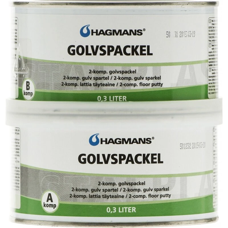 Hagmans Epoxy Gulvspartel 0,6 L